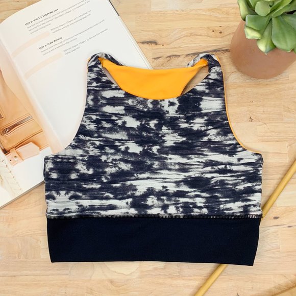 soulcycle Other - Soulcycle Gray & White Marled Sports Bra